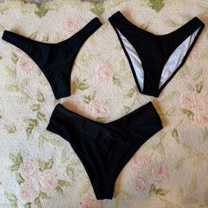 Classic Black Women's Swim Bottoms